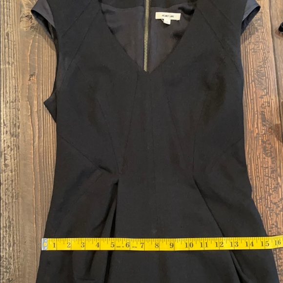 Helmut Lang Wool Shoulder Pad Dress - Picture 6 of 7